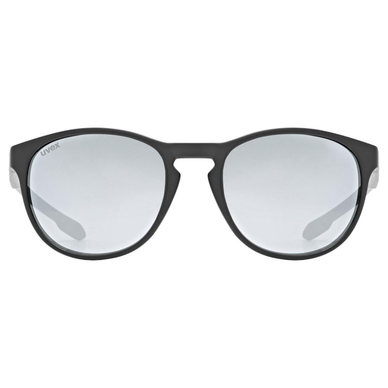 Uvex LGL 53 Sunglasses - black matt/mirror silver