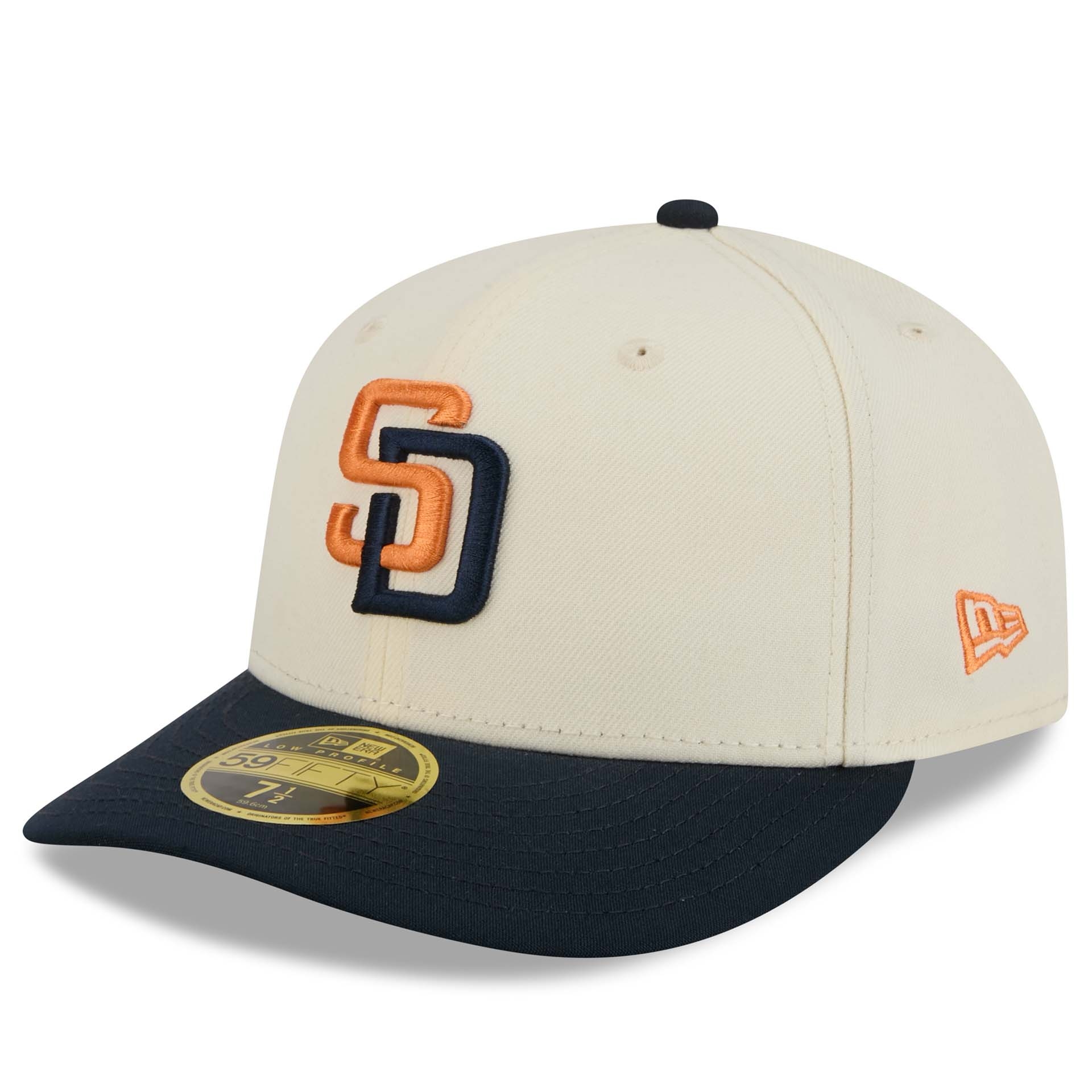 San Diego Padres MLB Authentic City Connect Low Profile 59FIFTY Fitted Cap Natural