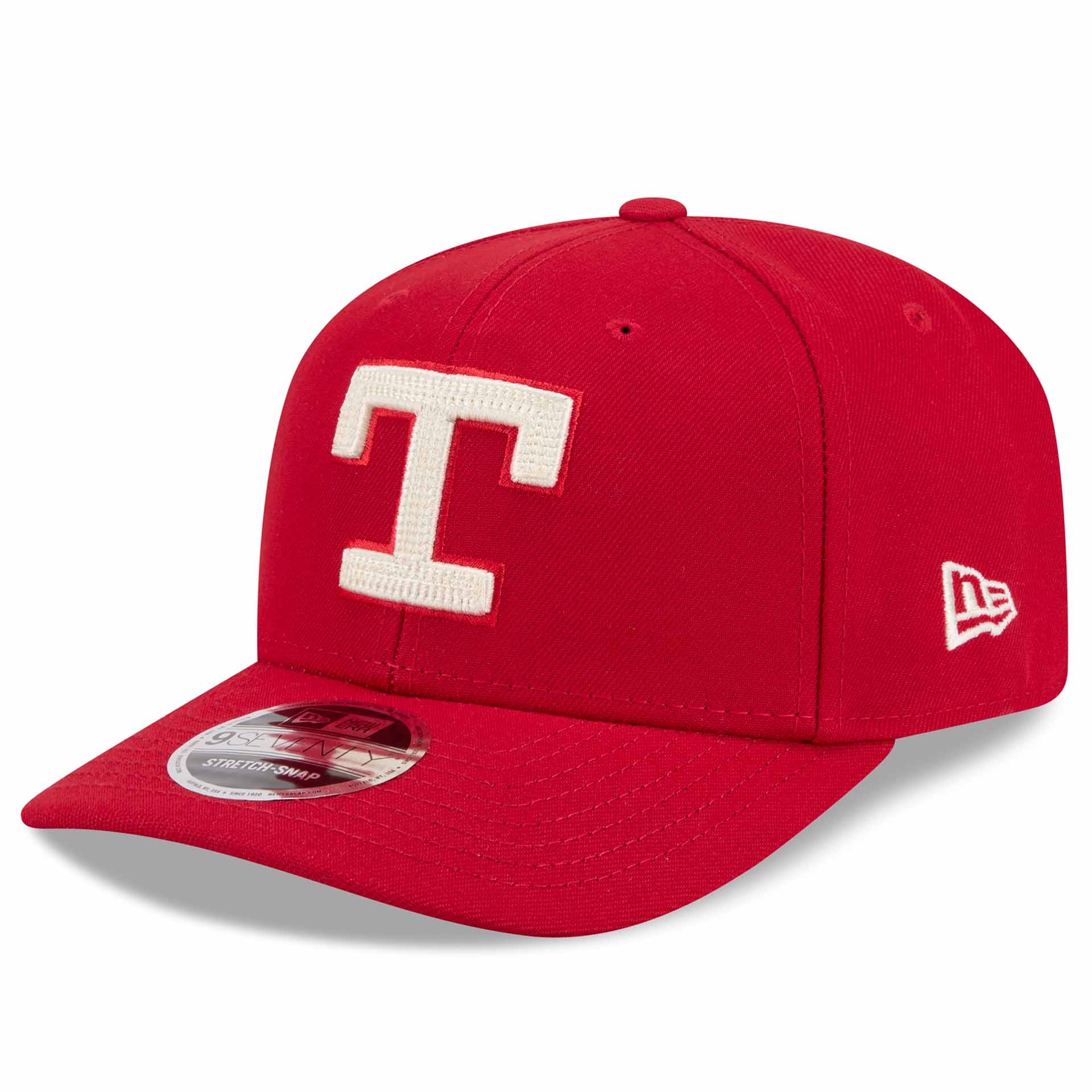 Texas Rangers MLB City Connect Stretch-Snap 9SEVENTY Cap Red