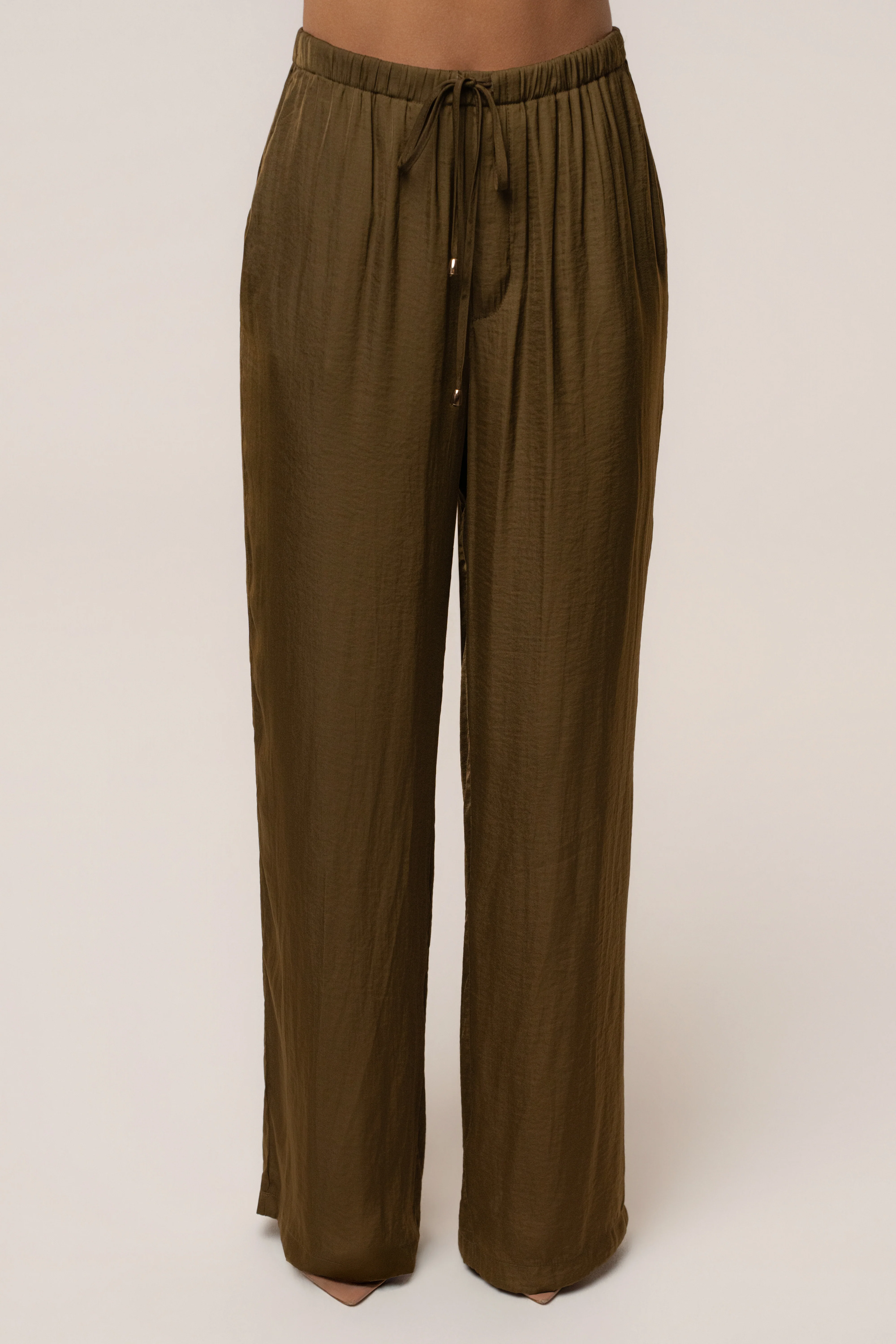Olive Seaside Glow Pants