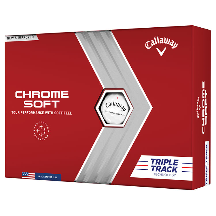 Callaway Chrome Soft Triple Track Golf Balls