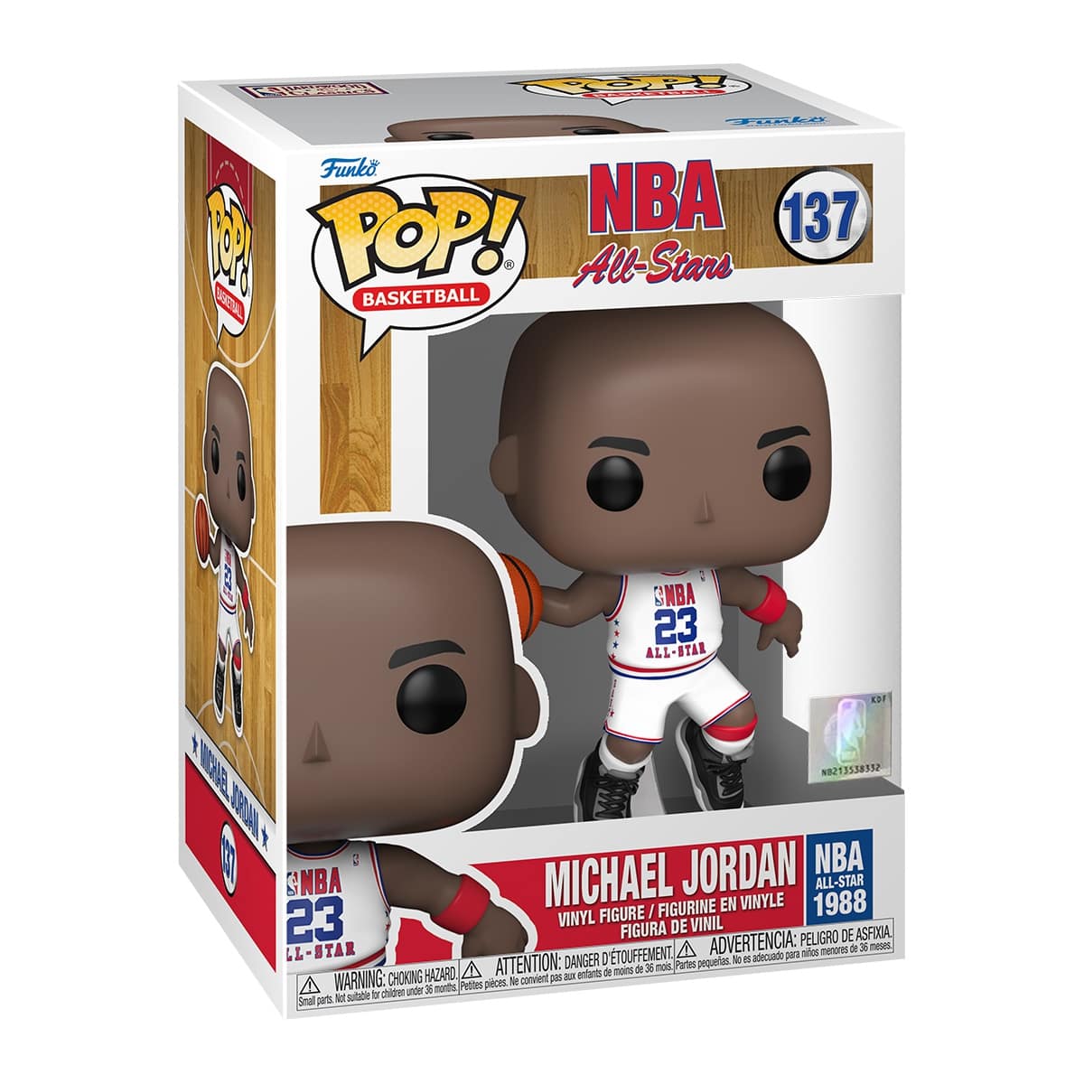 Michael Jordan 1988 NBA All-Star Game #137 Funko POP! Vinyl NBA Figure