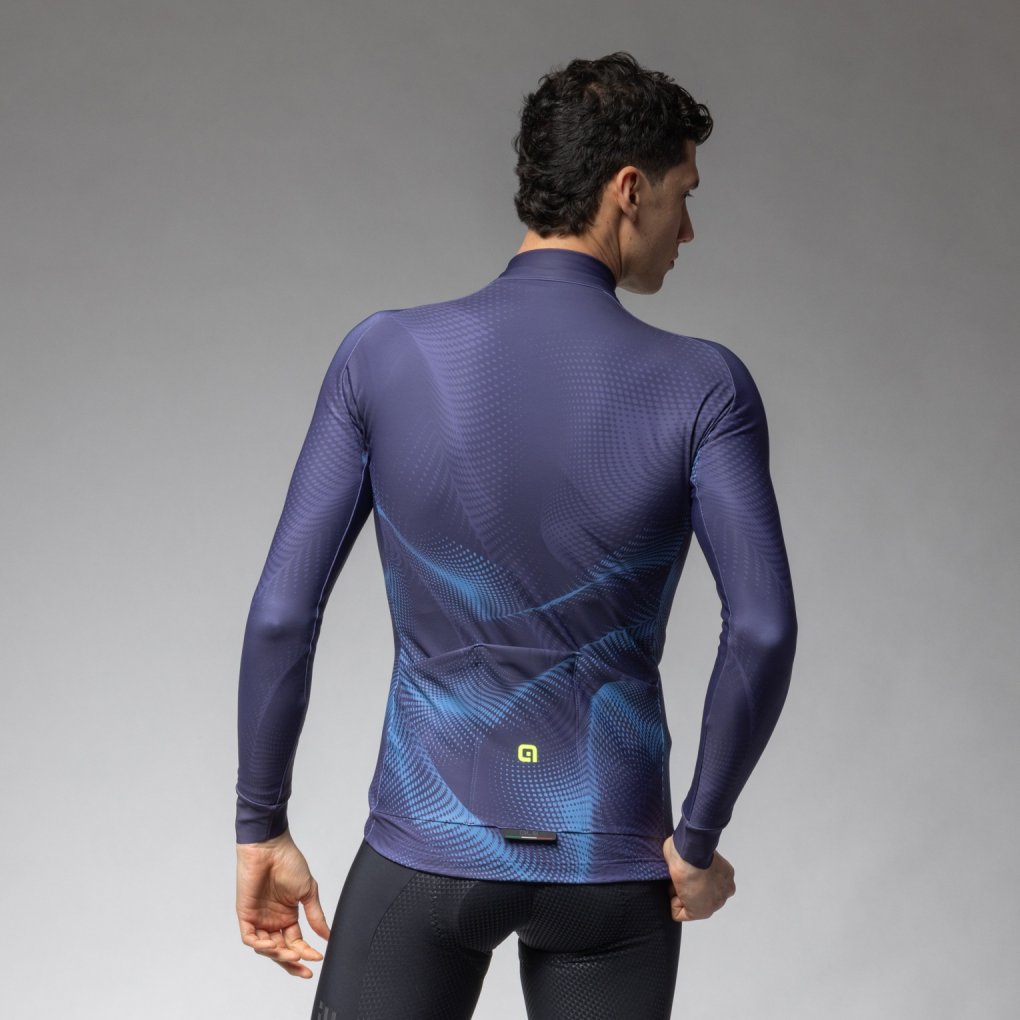 Alé PRAGMA Cosmic Longsleeve Jersey Men - myrtle