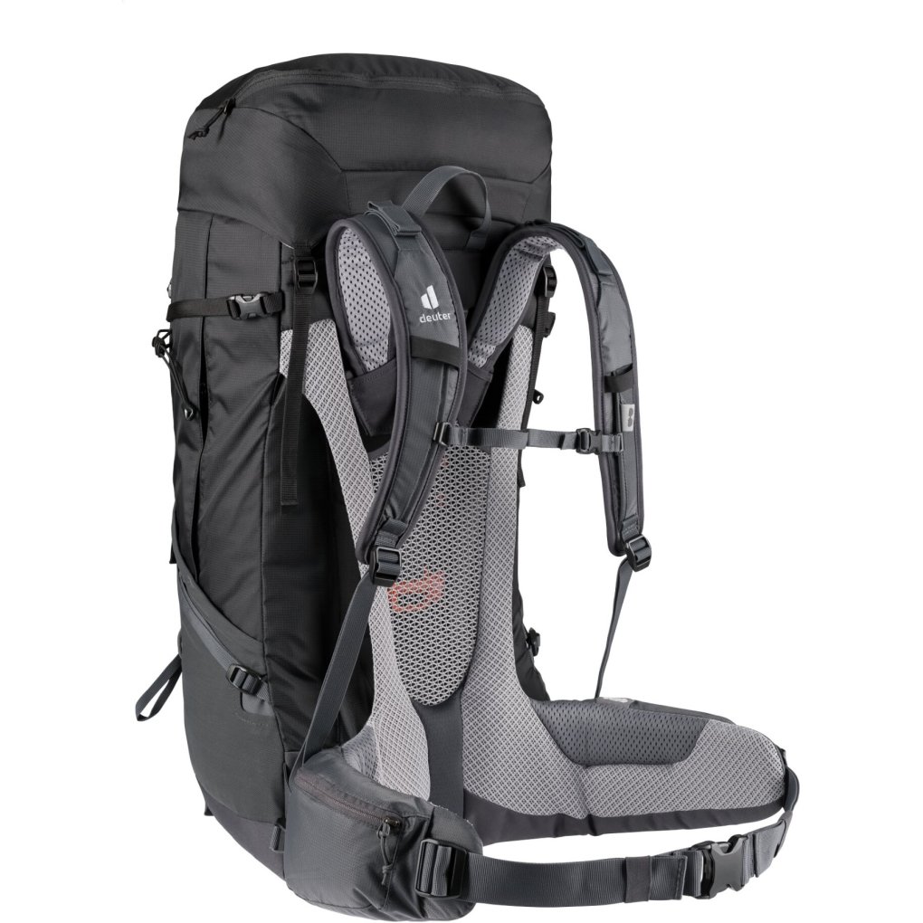 Deuter Futura Air Trek 60+10 Trekking Backpack - black-graphite