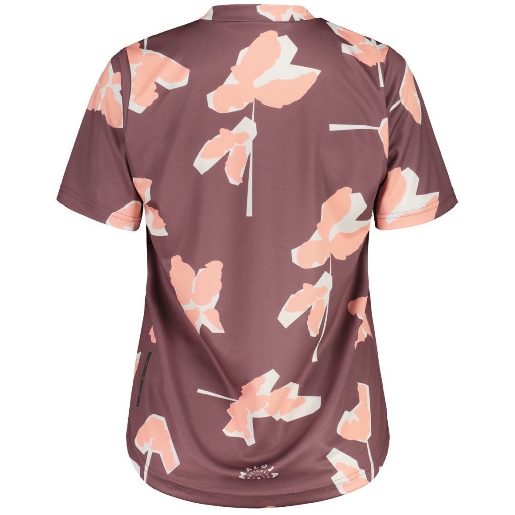 Maloja HochgallM. Allmountain Jersey Women - stormy lilac sunleaf 1258