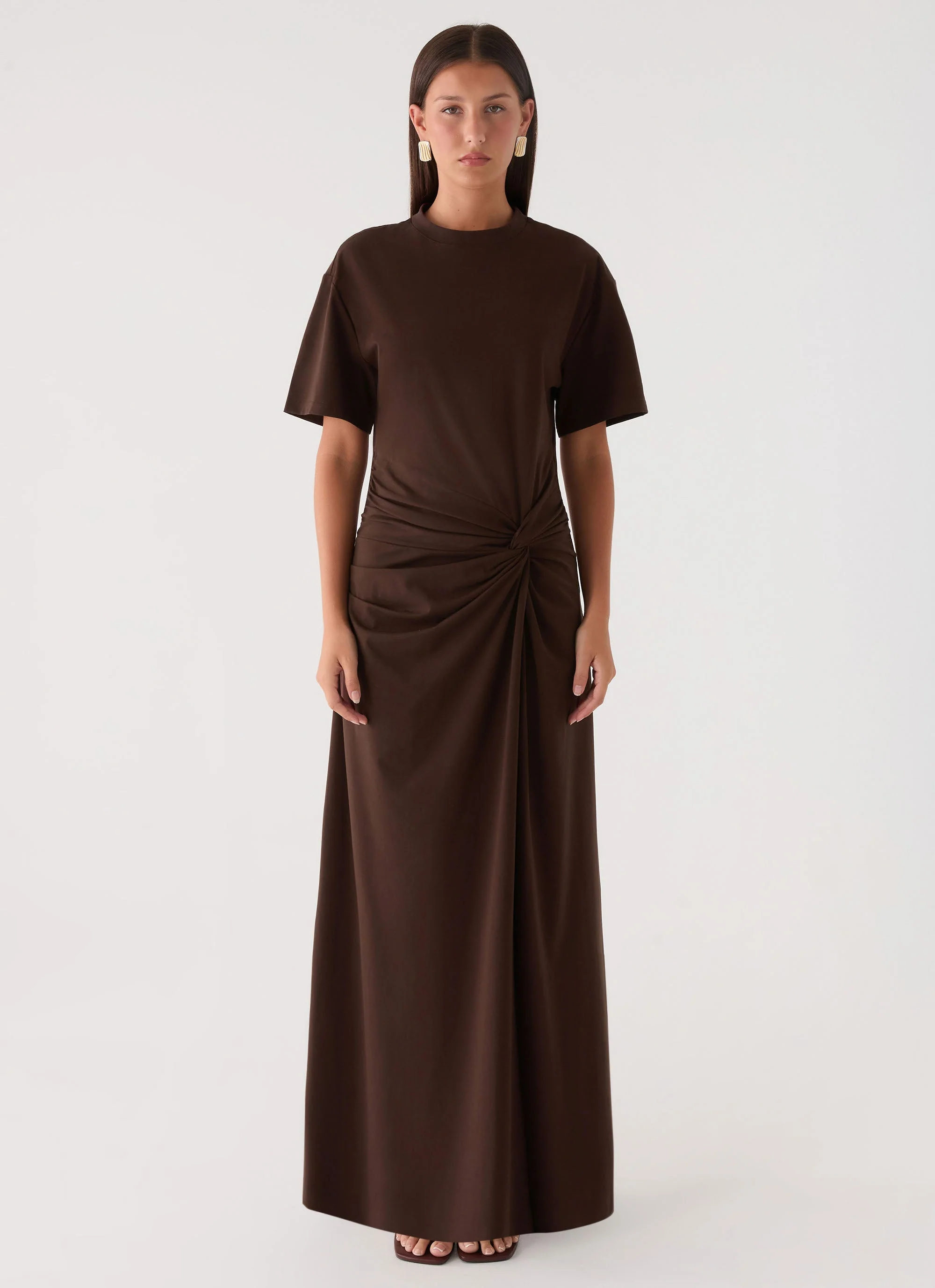 Celyse Maxi Dress - Chocolate