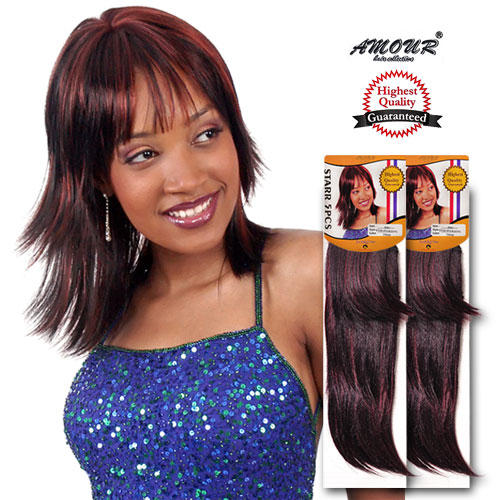 New Born Free Synthetic Hair Weave Amour S501 Starr 5Pcs