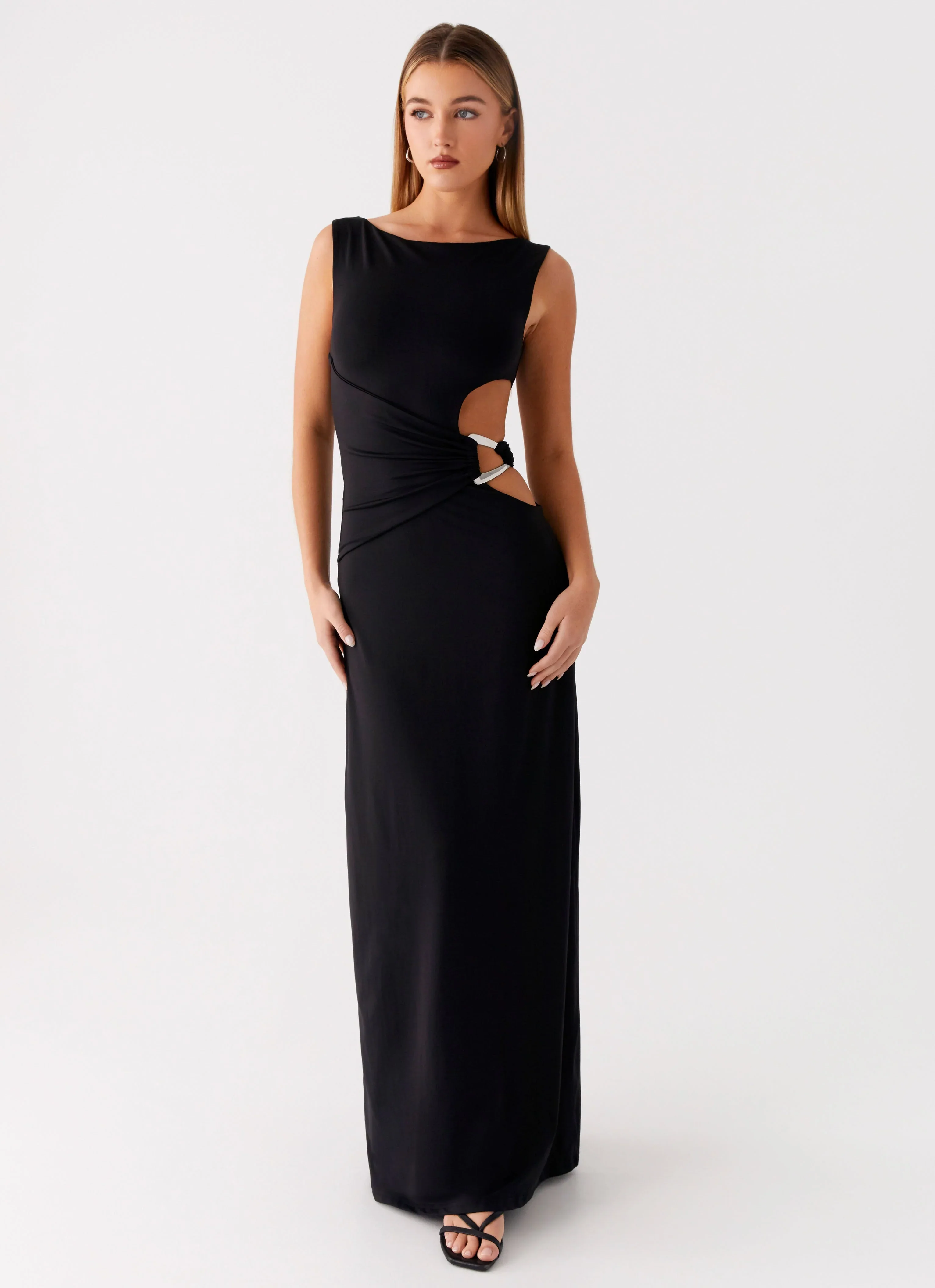 Jayana Maxi Dress - Black