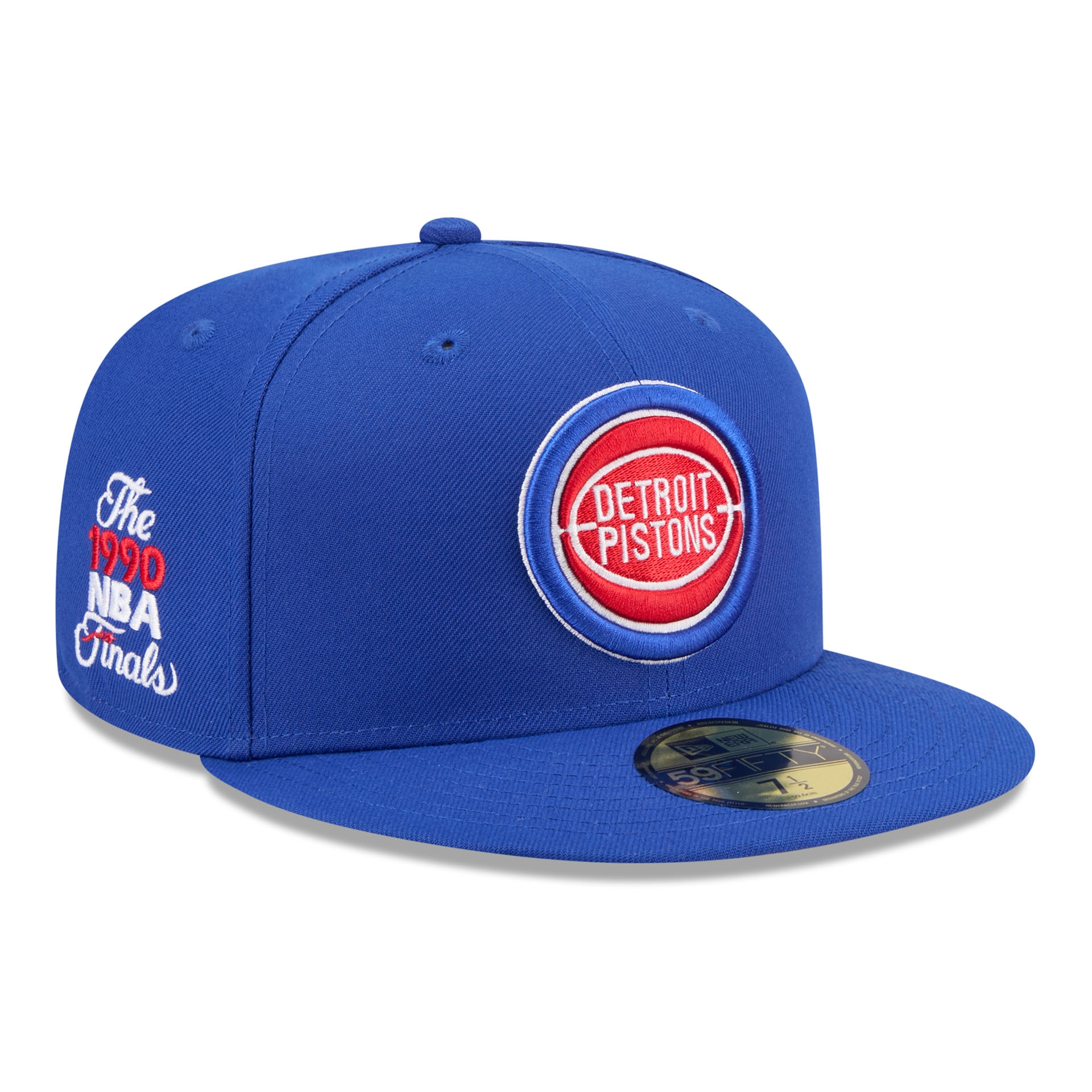 Detroit Pistons 1978-1995 Hardwood Classics 59FIFTY Fitted Cap Blue