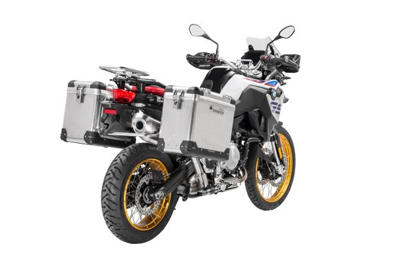 Touratech ZEGA Pro 38/45 suitcase - Gray support included - AluminumRef: Trt00966A / 01-082-5735-0