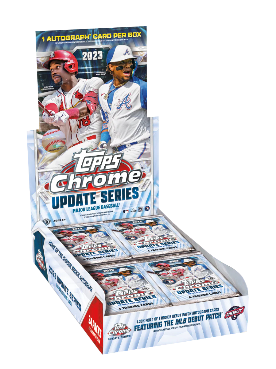 2023 Topps Chrome Update Series Baseball - Hobby Box - Topps UK