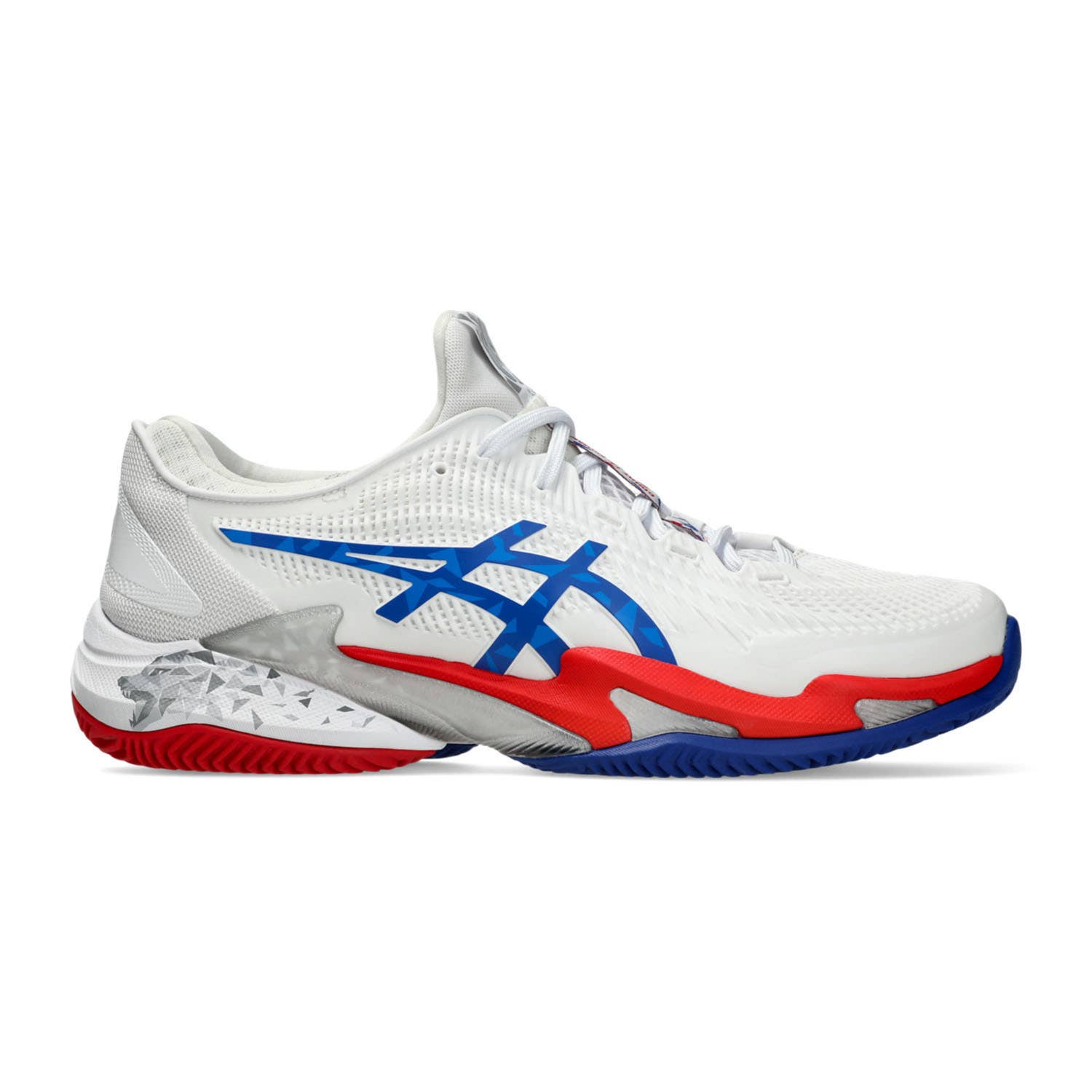 ASICS COURT FF 3 NOVAK CLAY 1041A499 WHITE