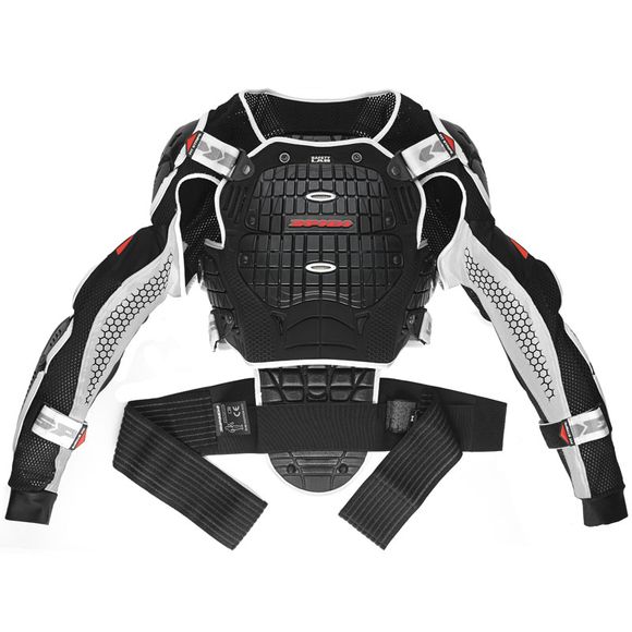 Spidi WARRIOR Armored Vest - Black / WhiteRef: SPI0282