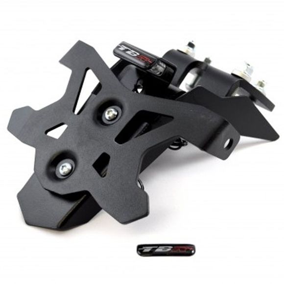 Top block black license plate holder - blackRef: tb0462 / spey41