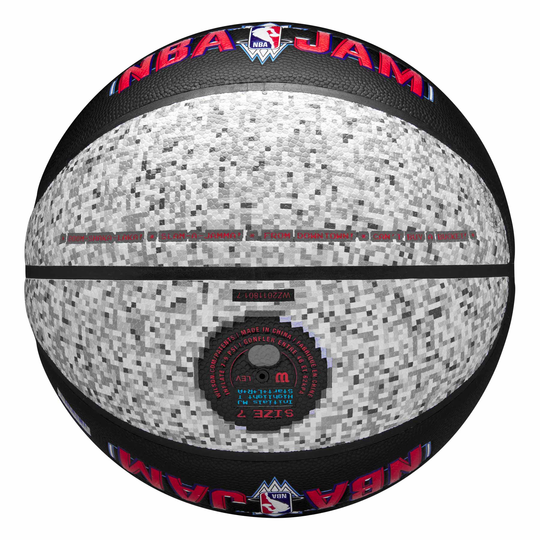 Wilson NBA JAM Basketball Indoor/Outdoor (Size 7)
