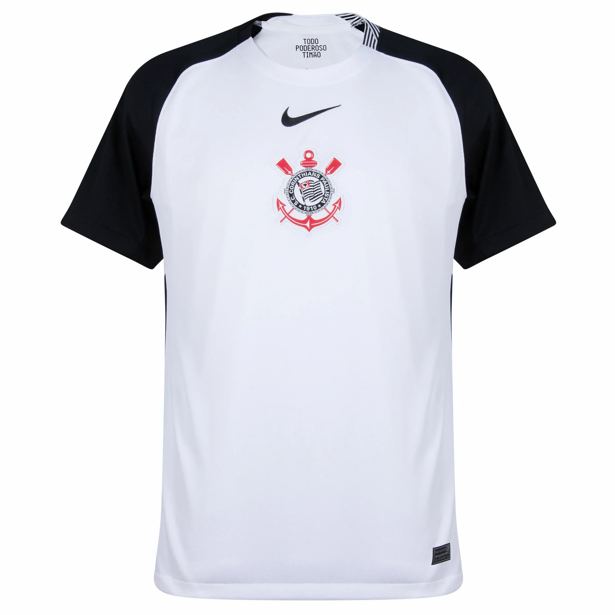 Corinthians Home Jersey 25/26 (White/Black)