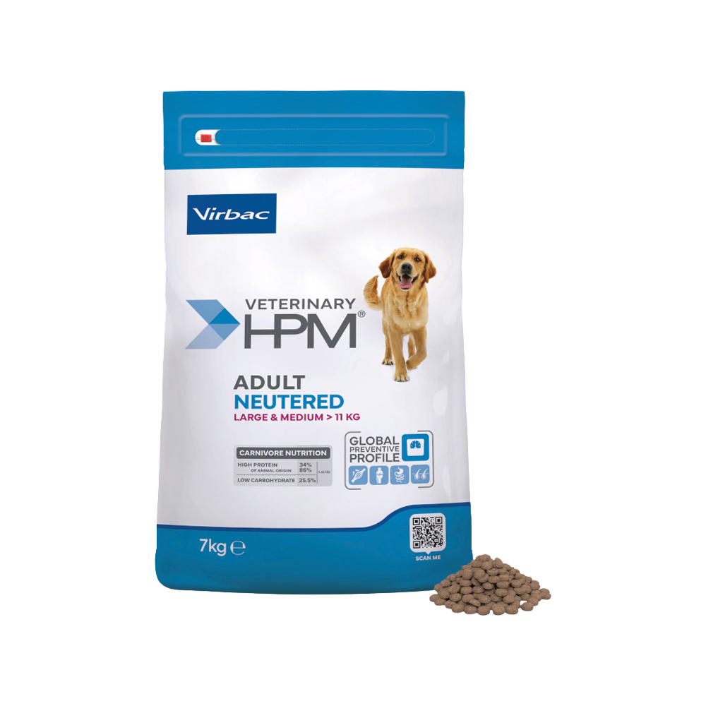 Veterinary HPM -Adult Neutered Dog - Large & Medium -12kg