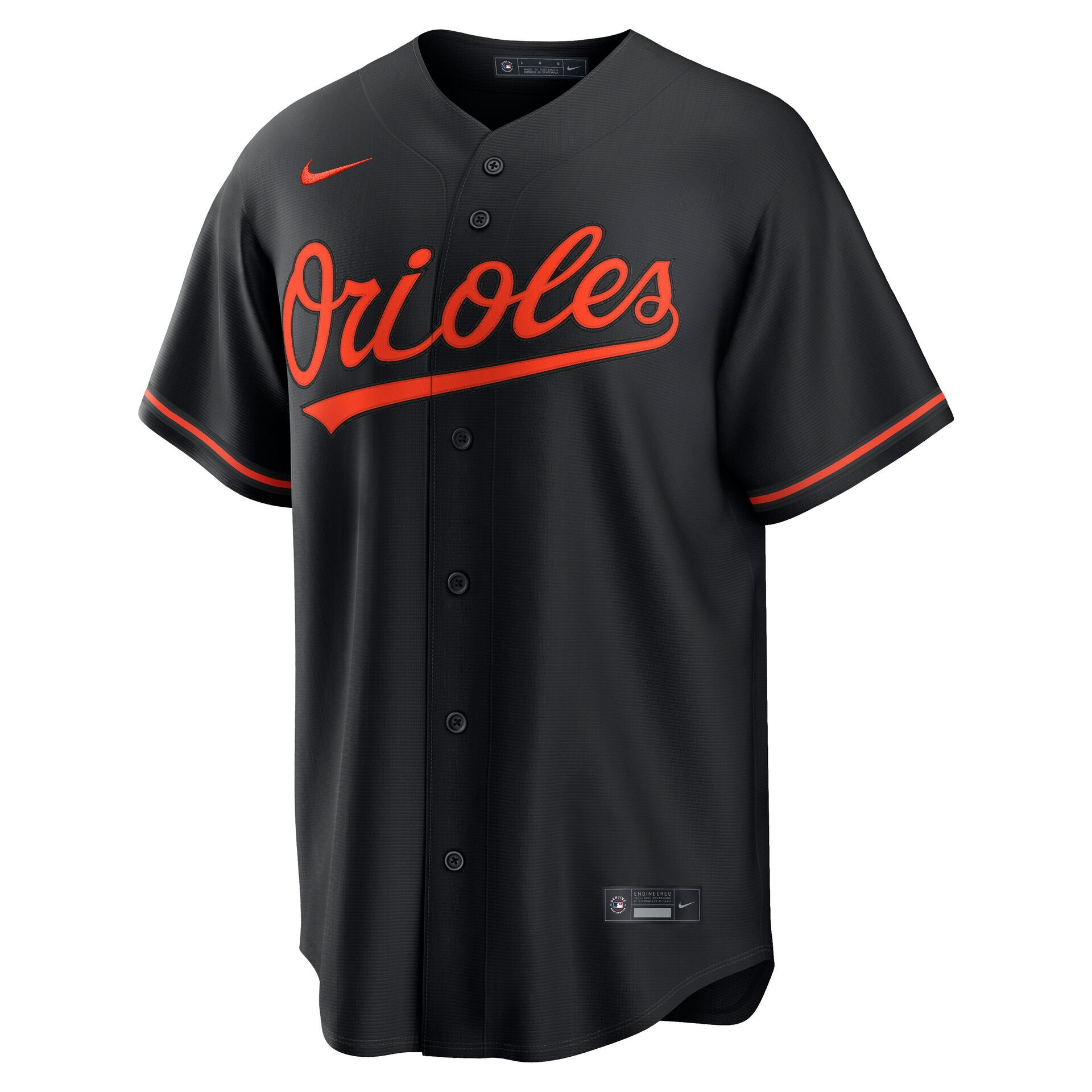 Baltimore Orioles Replica MLB Alternate Jersey Black