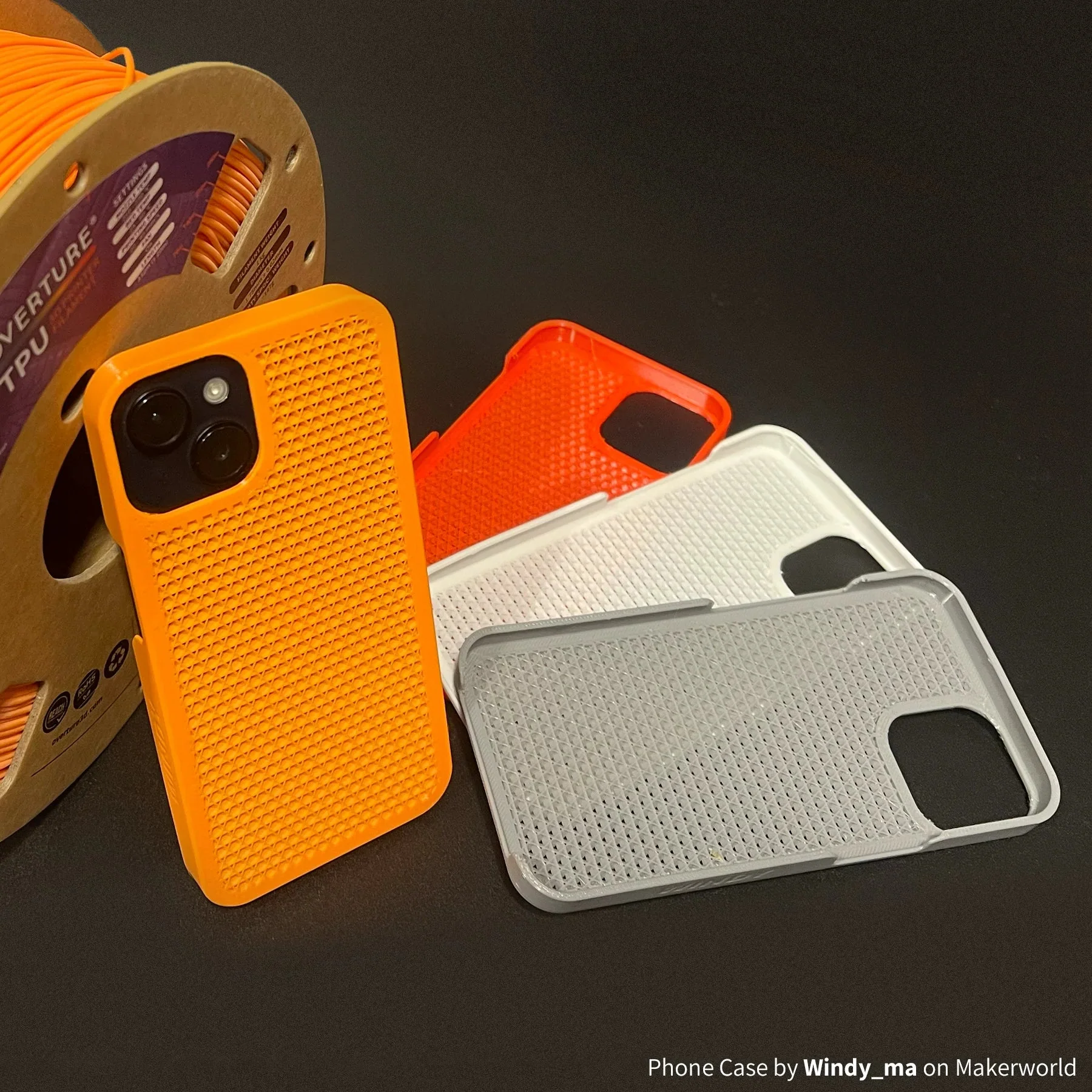 Overture TPU 3D Printer Filament 1.75mm