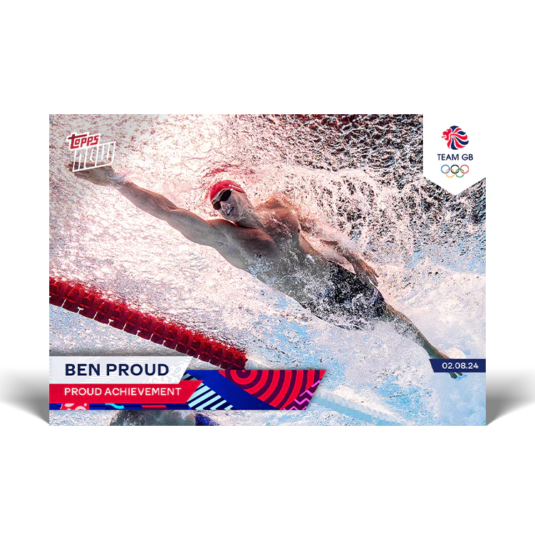 4 Card Bundle - 2024 Team GB TOPPS NOW® 16-19