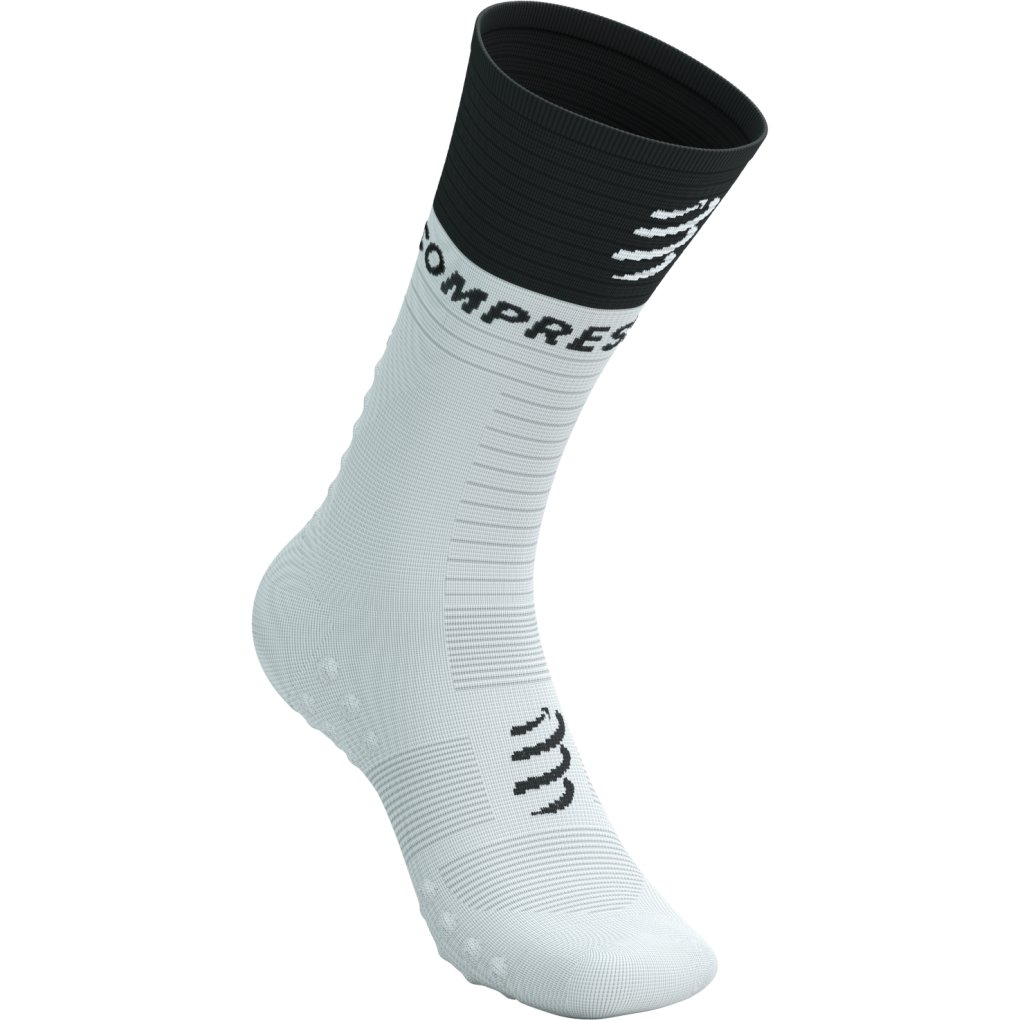 Compressport Mid Compression Socks v2.0 - white/black