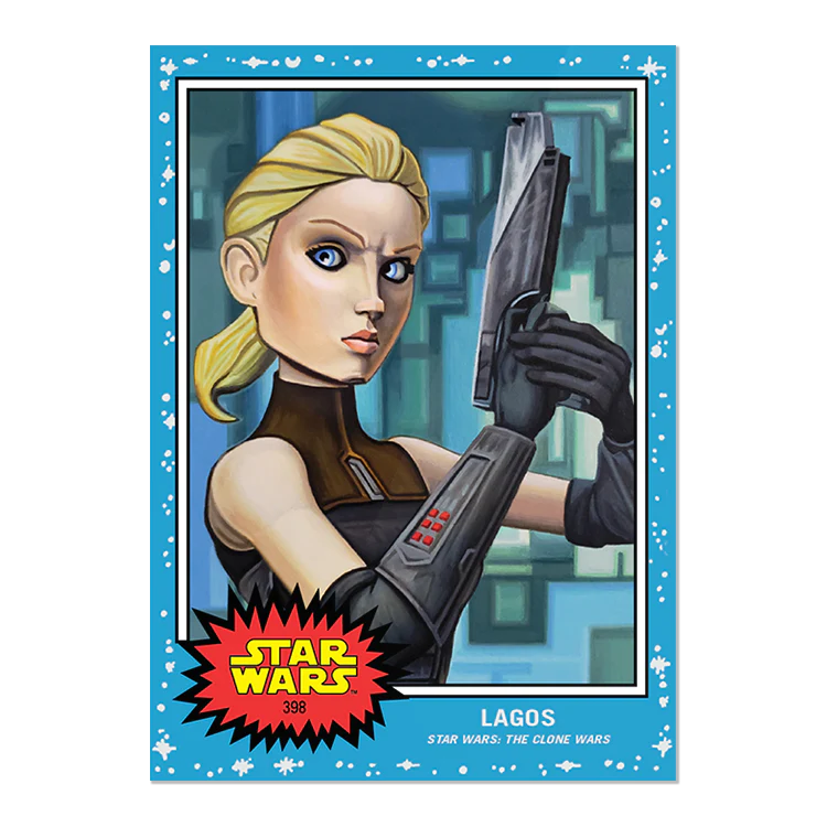 Topps UK - SW Living Set Card #398 - Lagos
