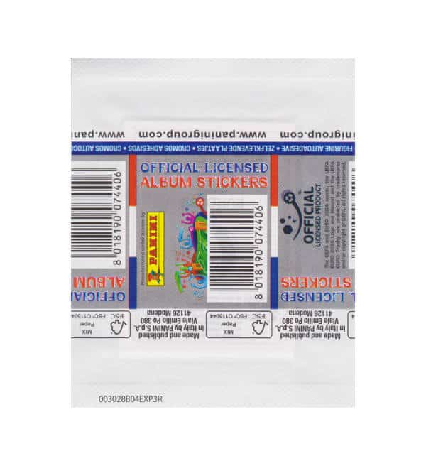 Panini EURO 2016 Sticker Packet International