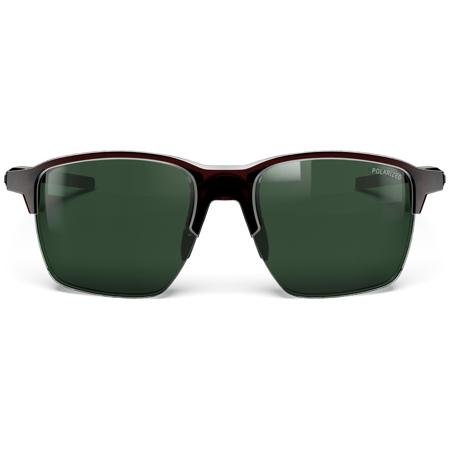 Julbo Crossline Sunglasses - Brown / Green Army Translucent Glossy - Spectron 3 Polarized