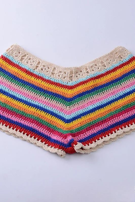 Knit Bandeau Bikini Set
