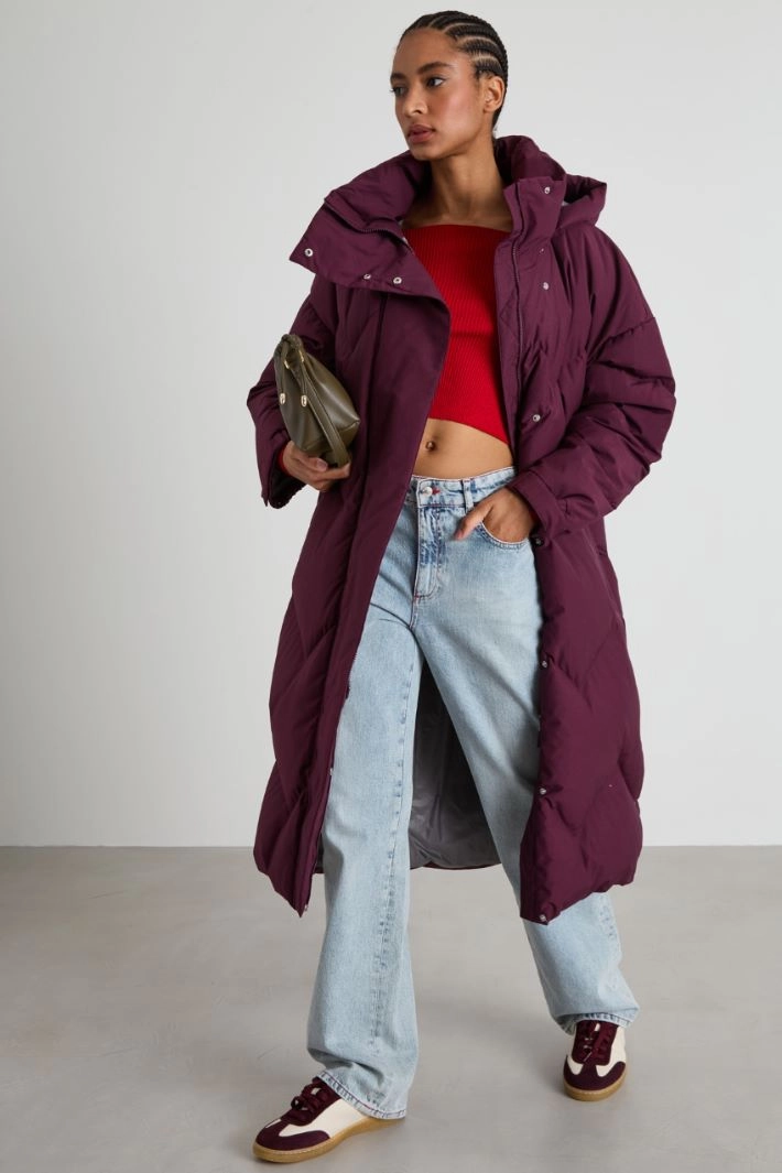 Backless shirt - RED