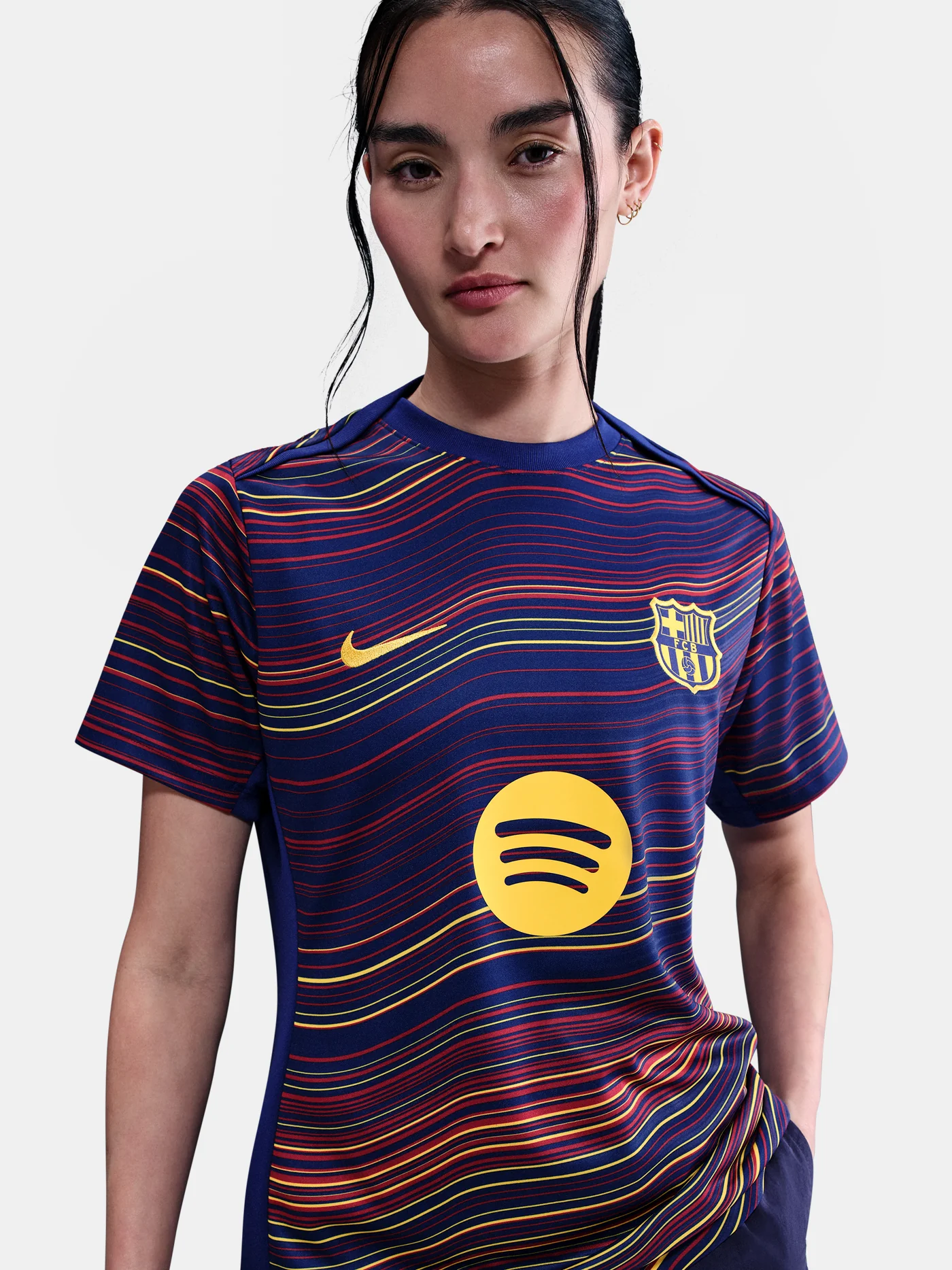 Pre-Match Home Shirt Fc Barcelona 25/26 - Women
