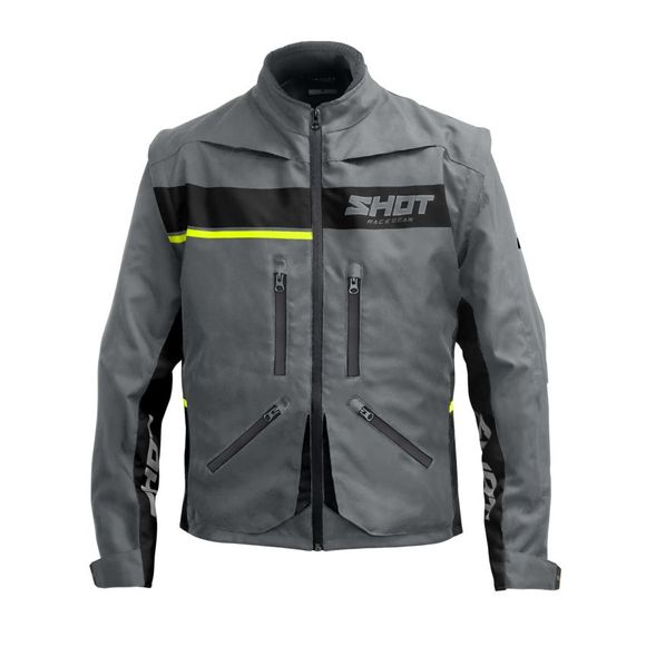 Shot CONTACT ASSAULT 2023 enduro jacket - Gray / YellowRef: SO2474