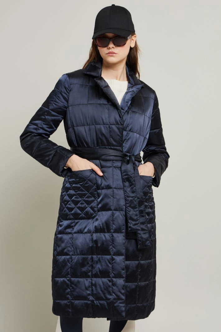 Padded coat - BLUE