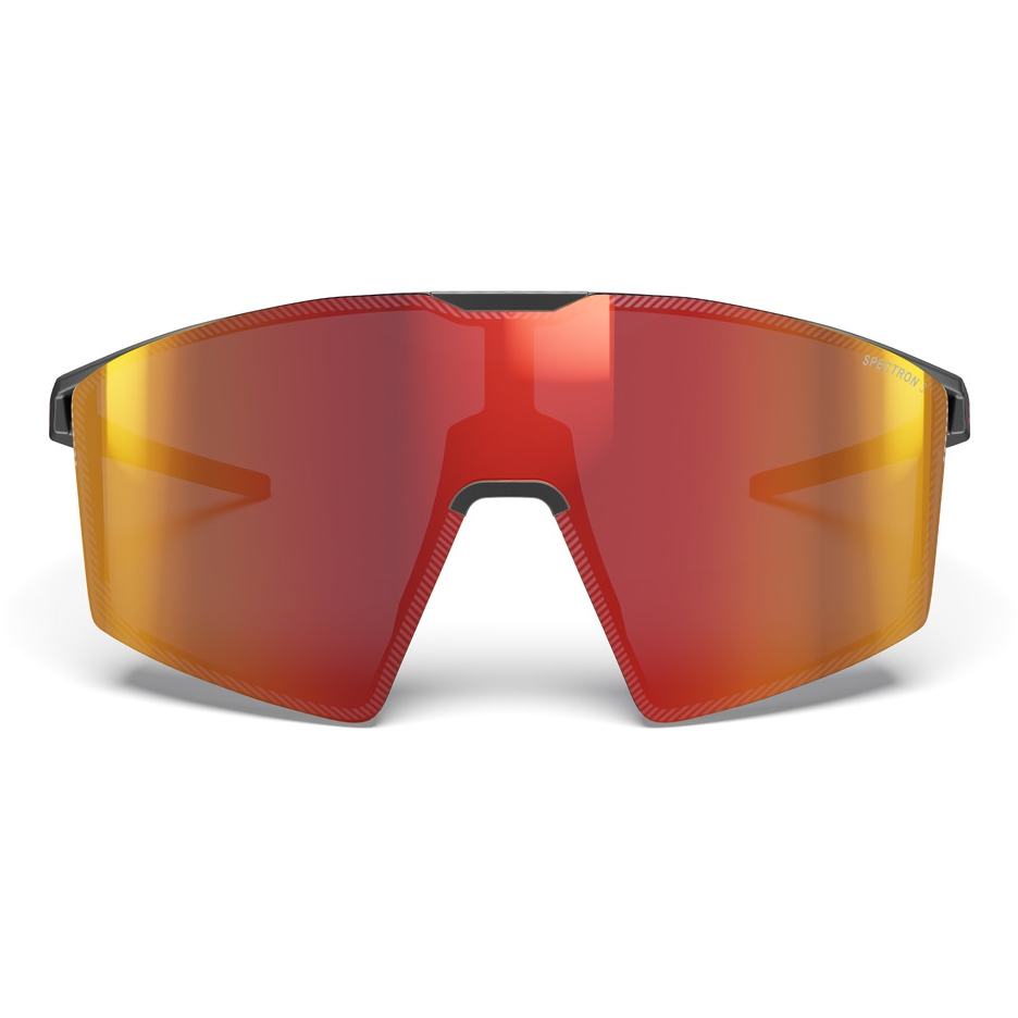 Julbo Edge Sunglasses - Black/Red - Multilayer Red Spectron 3