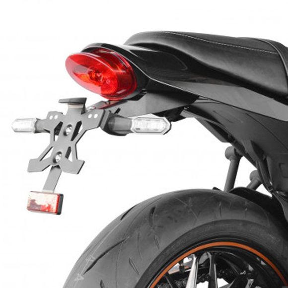 KAWASAKI Z 650 RS Top Block License Plate Holder - BlackRef: tb0473 / spek60-3267-795
