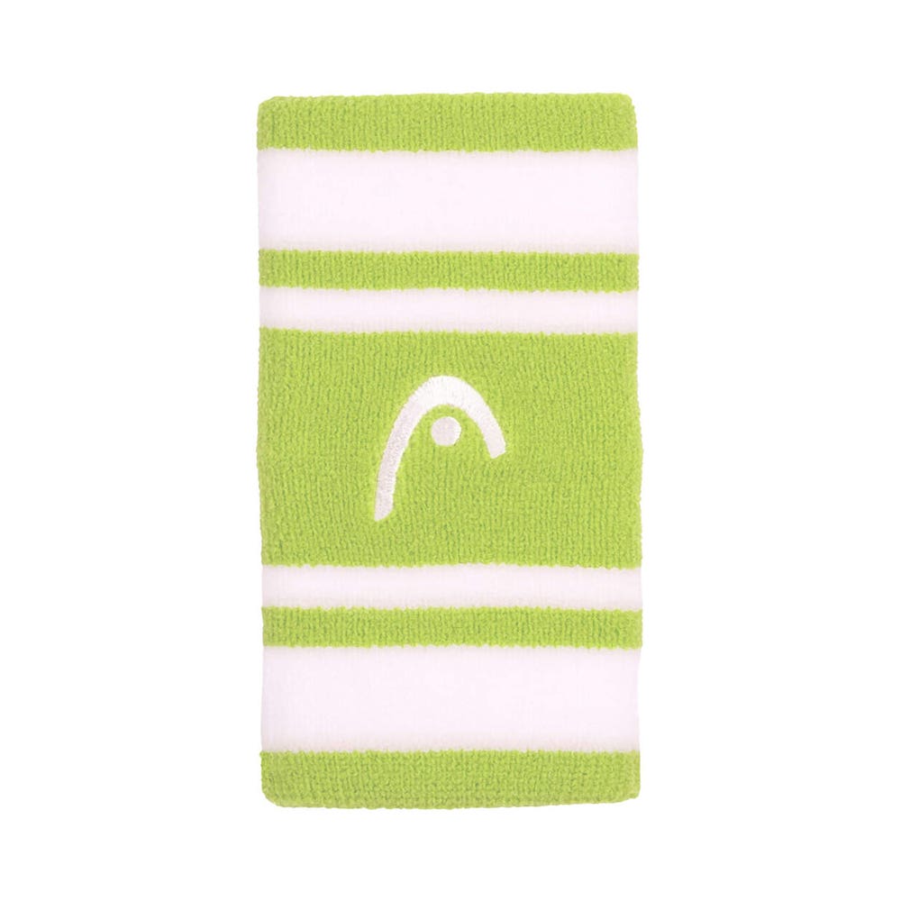HEAD STRIPED WRISTBAND 2.5 LIME