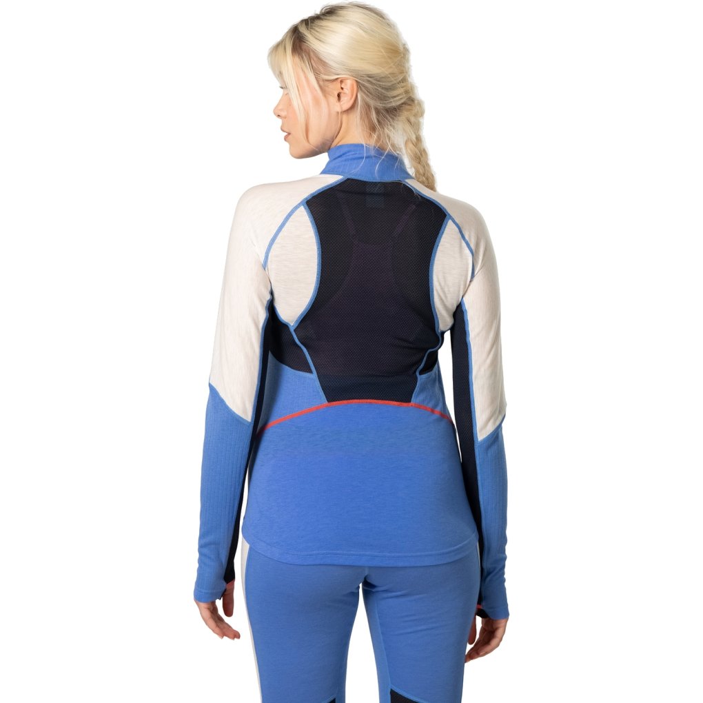 Kari Traa Alma Half Zip Baselayer Women - sea