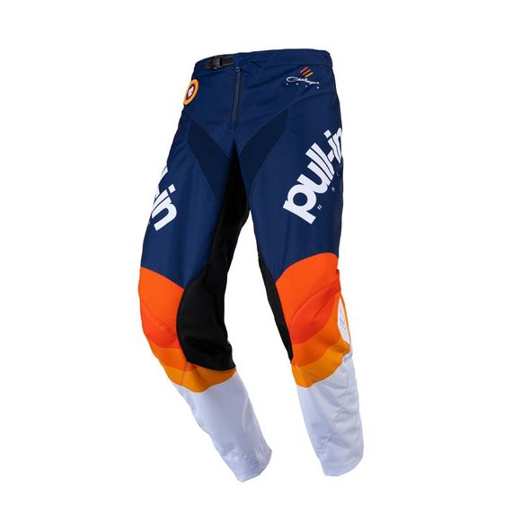 Pantalon cross Pull-in RACE ENFANT - Orange / BleuRef : PUL0512