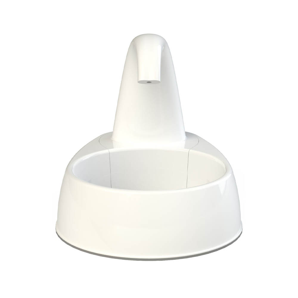 Trixie Drinking Fountain Curved Stream - Whiter