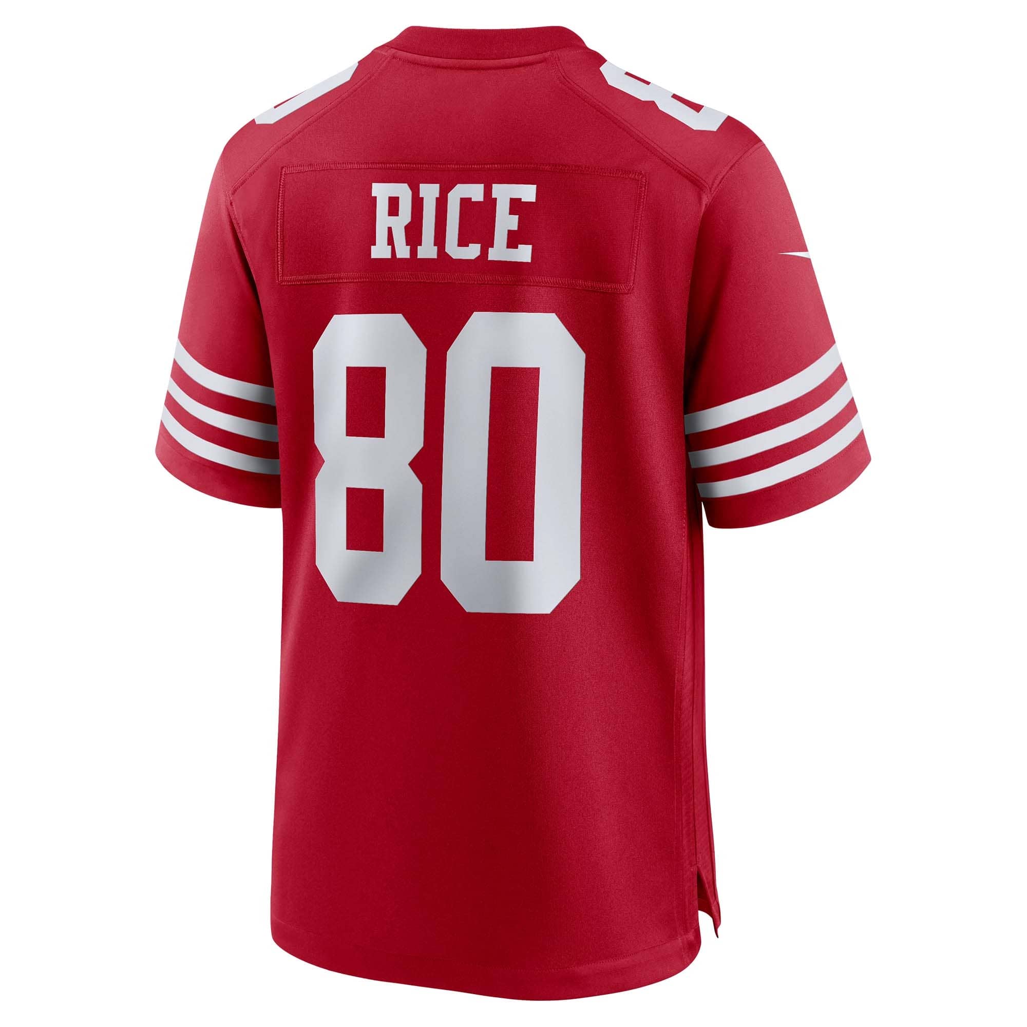 Jerry Rice #80 San Francisco 49ers Nike Game NFL Jersey Red