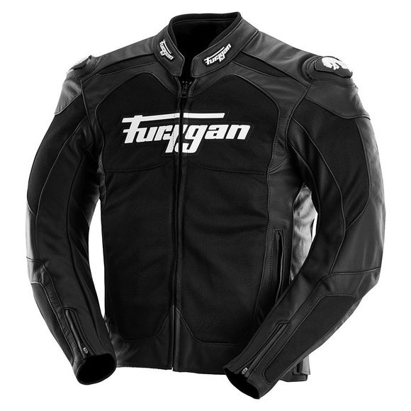 Furygan Speed Mesh Evo 3 Motorcycle Jacket - Black / WhiteRef: FU1424
