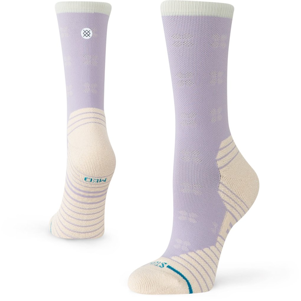 Stance Latta Mid Crew Socks Women - lilac