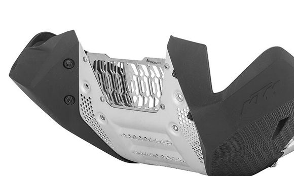 Touratech engine guard additional protection grille - SilverRef: Trt00206A / 01-372-5015-0