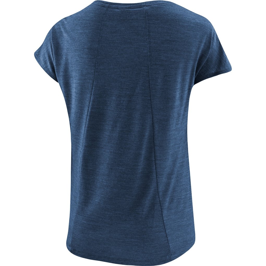 Löffler Merino-Tencel™ Loose Shirt Women - dark blue 495