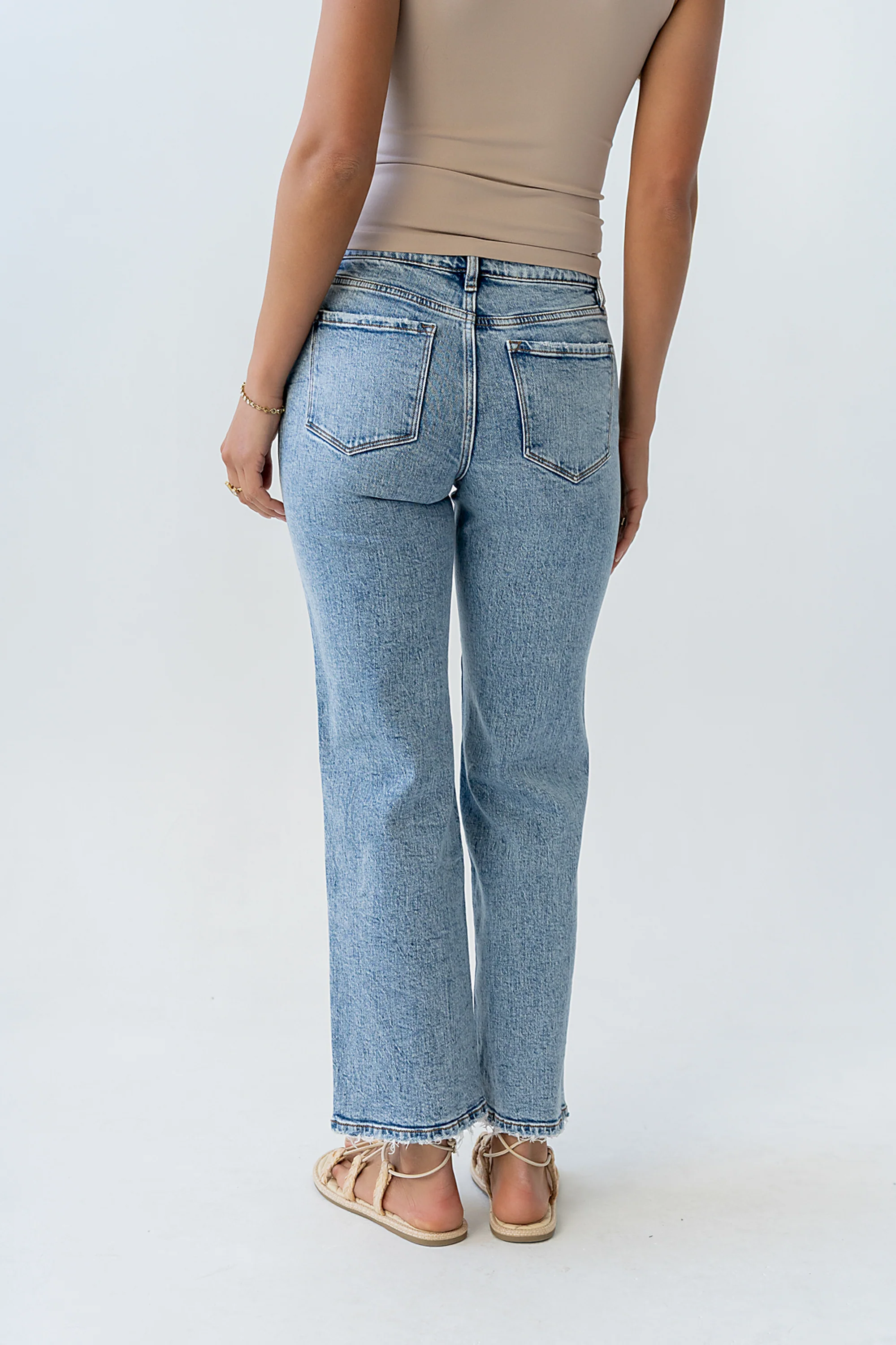 Jojo Slim Wide Leg Jeans