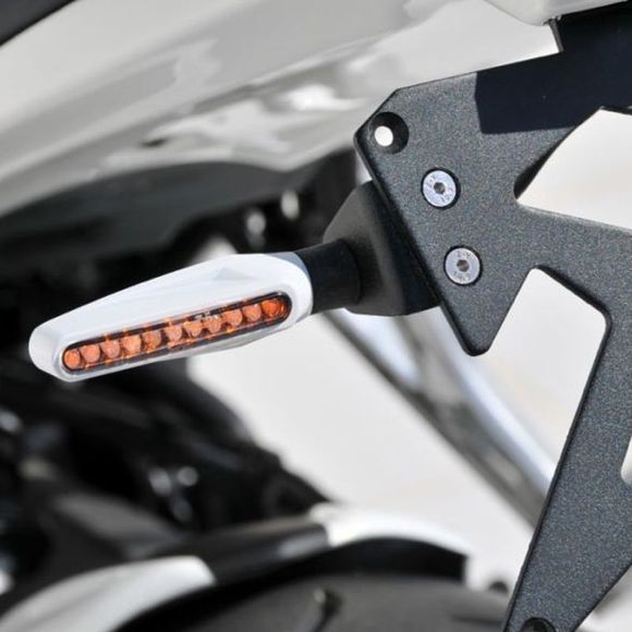 Ermax Mini blinkers bar white LED (Pair) UniversalRef: EM1552 / 9105BL043