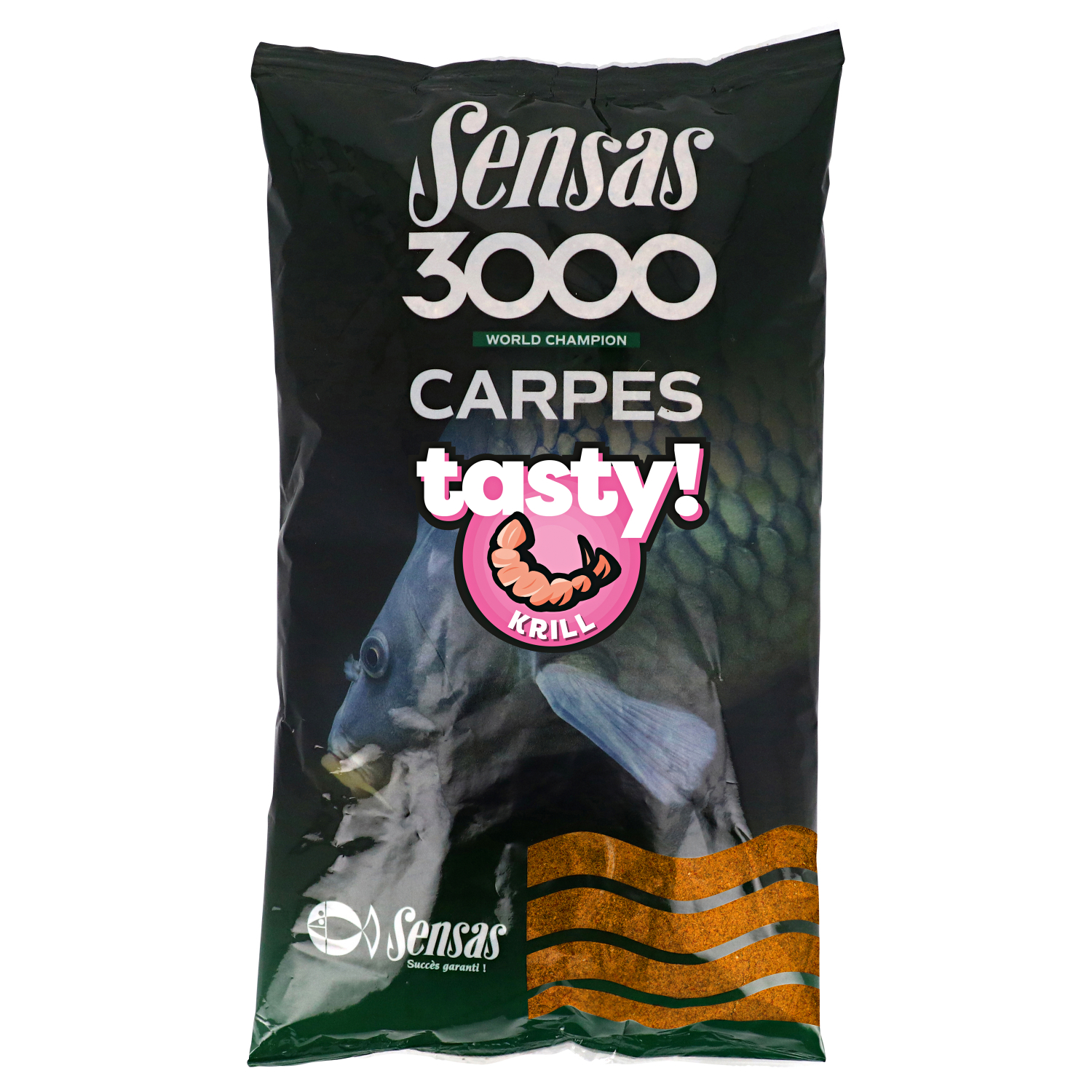 Sensas Groundbait Carp Tasty (krill)