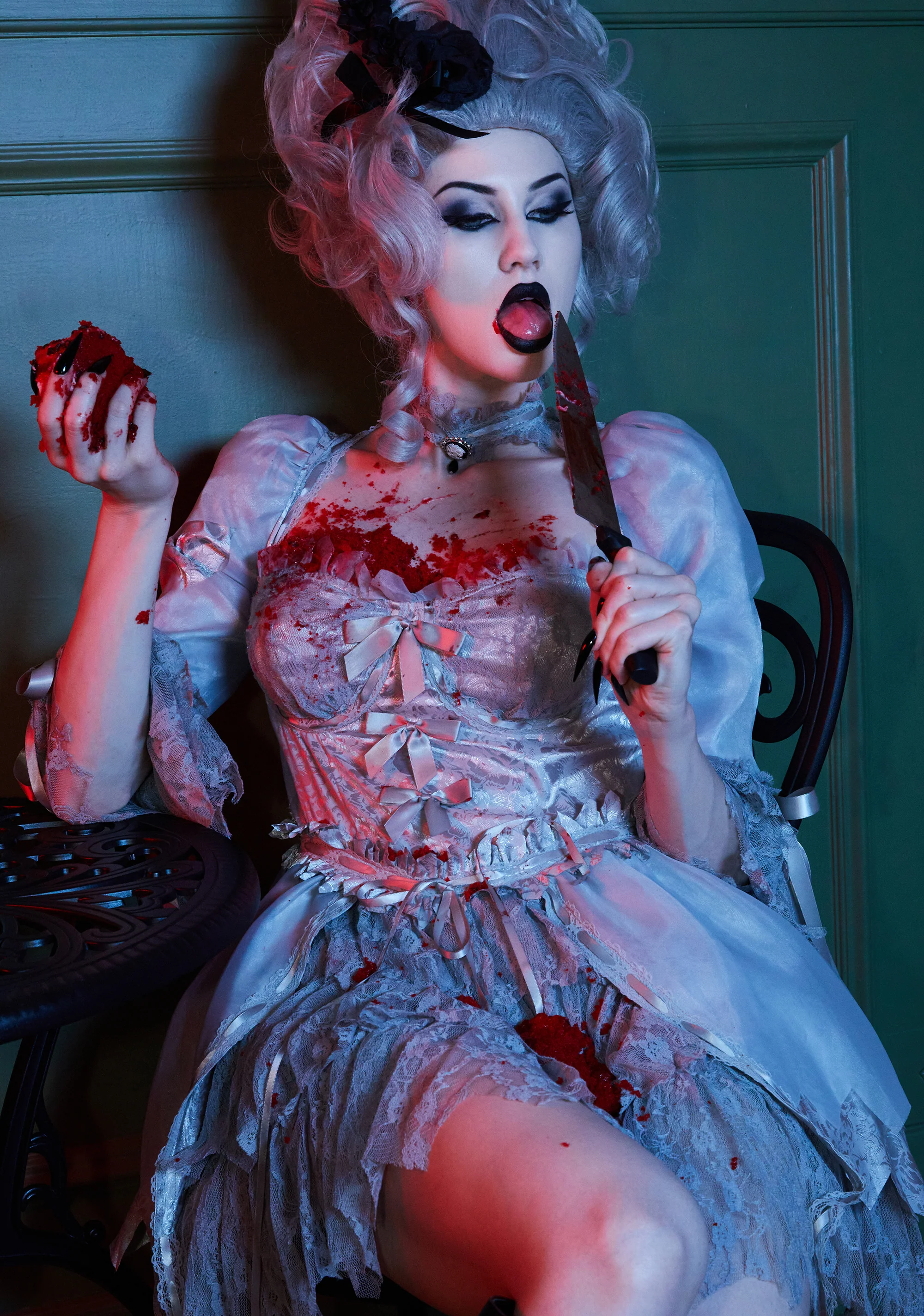 Cake Queen Costume - Light Blue