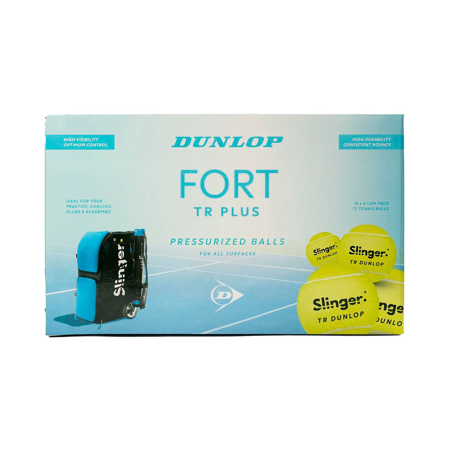 72-BALL DUNLOP FORT TR PLUS TUB