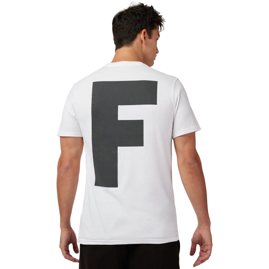 FOX Big F Short Sleeve Premium Tee Men - optic white